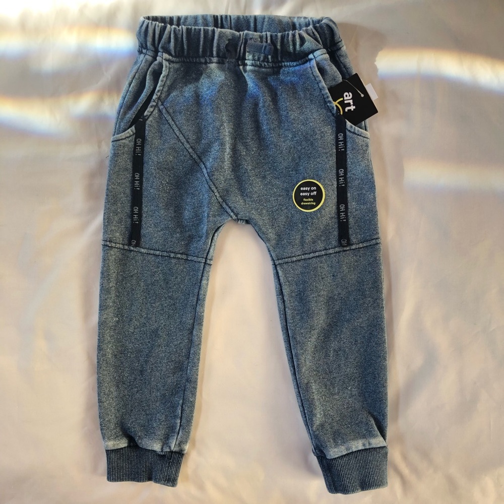 Indigo joggers